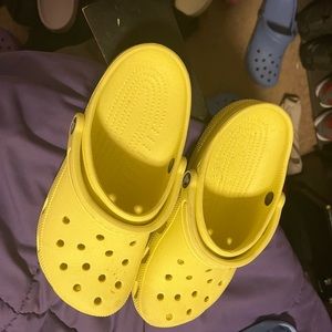 Yellow Crocs
